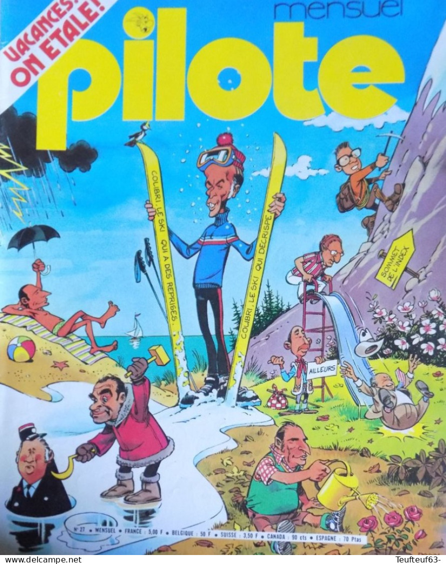 Pilote N° 27 Couv. Dany - Pilote