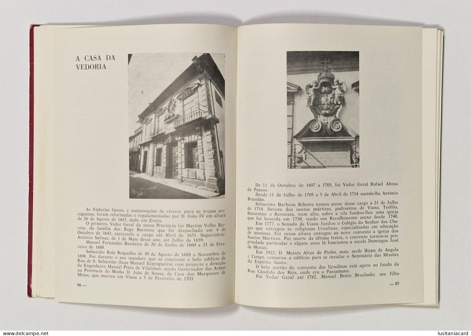 VIANA DO CASTELO - Casas De Viana Antiga. ( Autores: Maria Augusta D'Alpuim - Maria Emilia De Vascncelos - 1983) - Livres Anciens