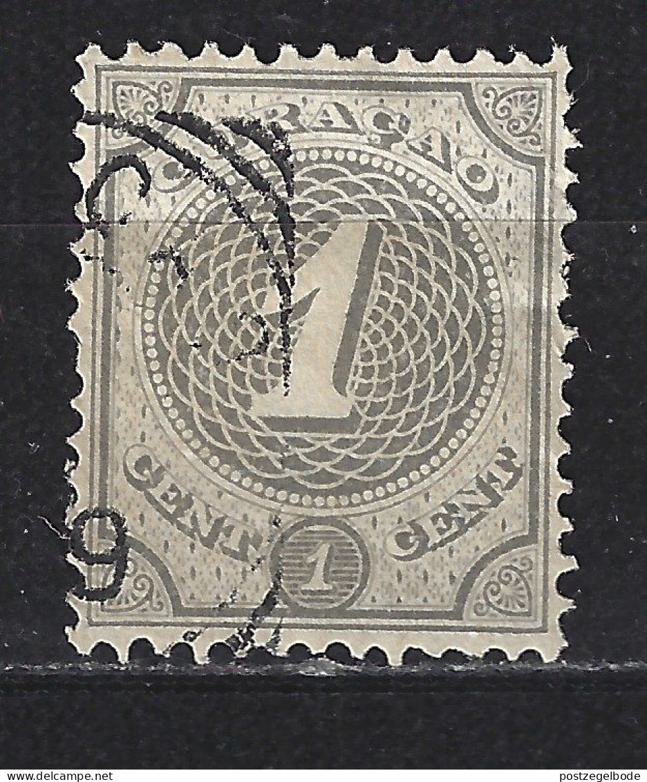 Nederlandse Antillen Curacao 13 Used ; Cijfer Cipher Cifra Cifre 1880 LOOK NOW FOR VERY FINE COLLECTION CURACAO - Curaçao, Nederlandse Antillen, Aruba