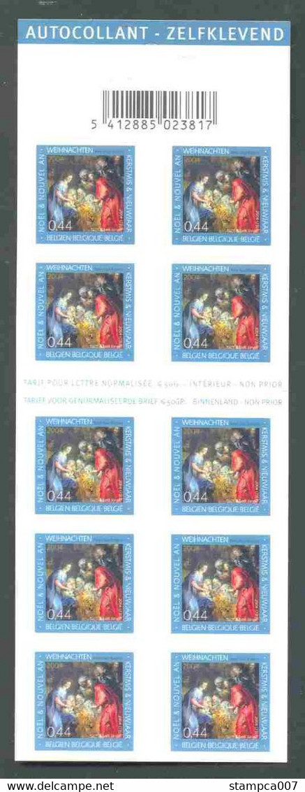 OCB Nr 3346 B47 Carnet 47 Rubens Christmas Noel Kerstmis Navidad MNH - Zonder Classificatie