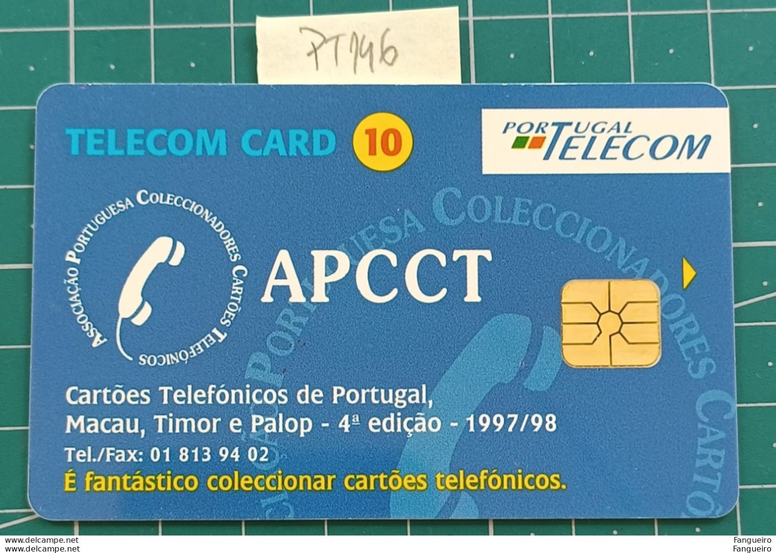 PORTUGAL USED PHONECARD PT146 APCCT - Portugal