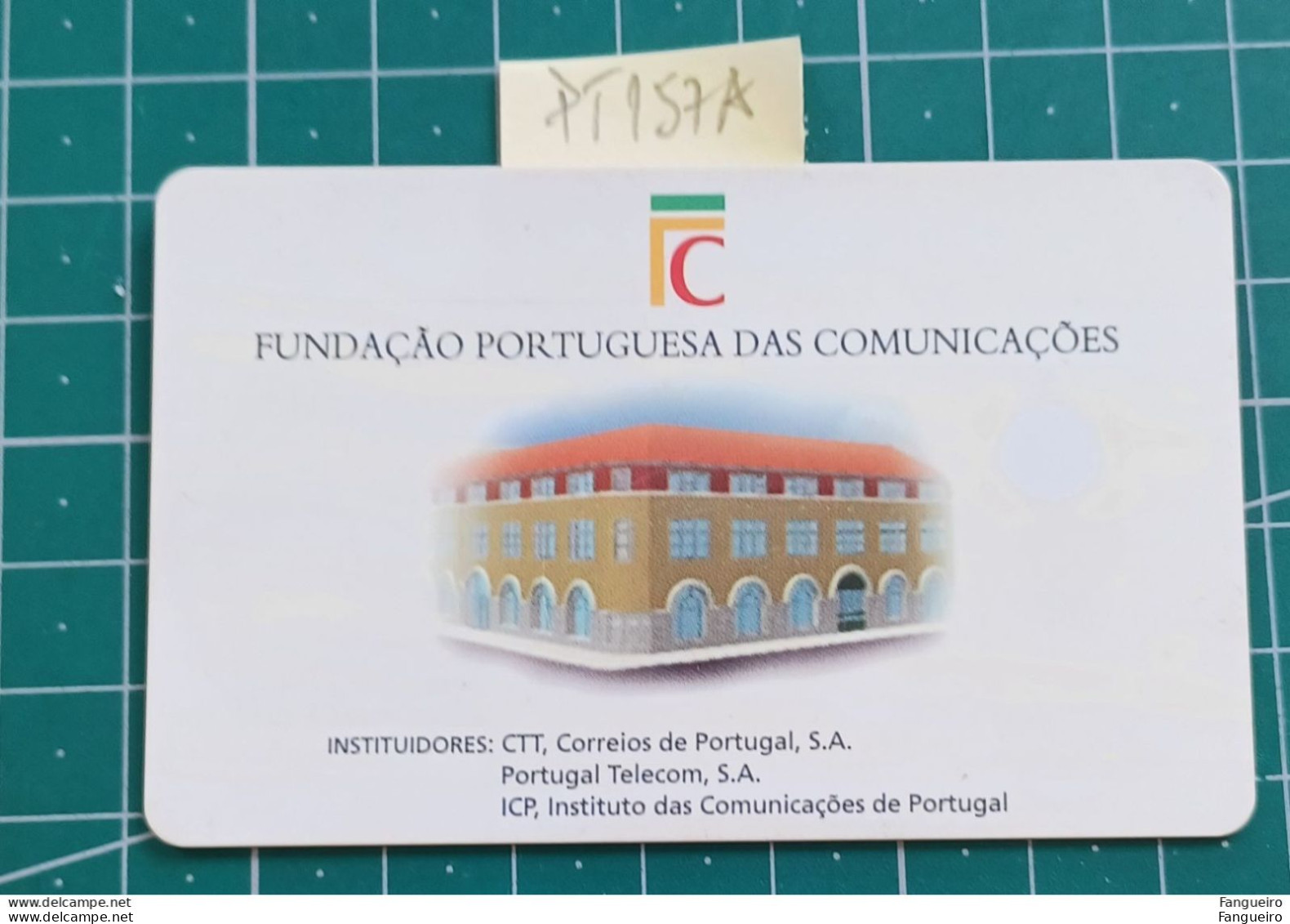 PORTUGAL USED PHONECARD PT157A TELECOMUNICATIONS MUSEUM - Portugal