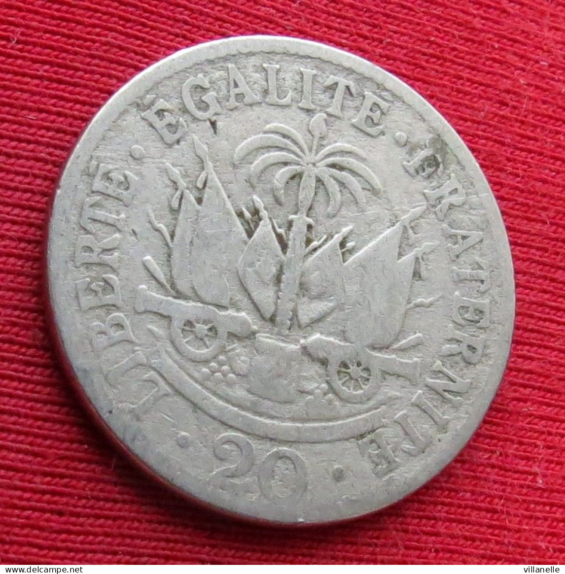 Haiti 20 Centimes 1907 #2 W ºº - Haïti