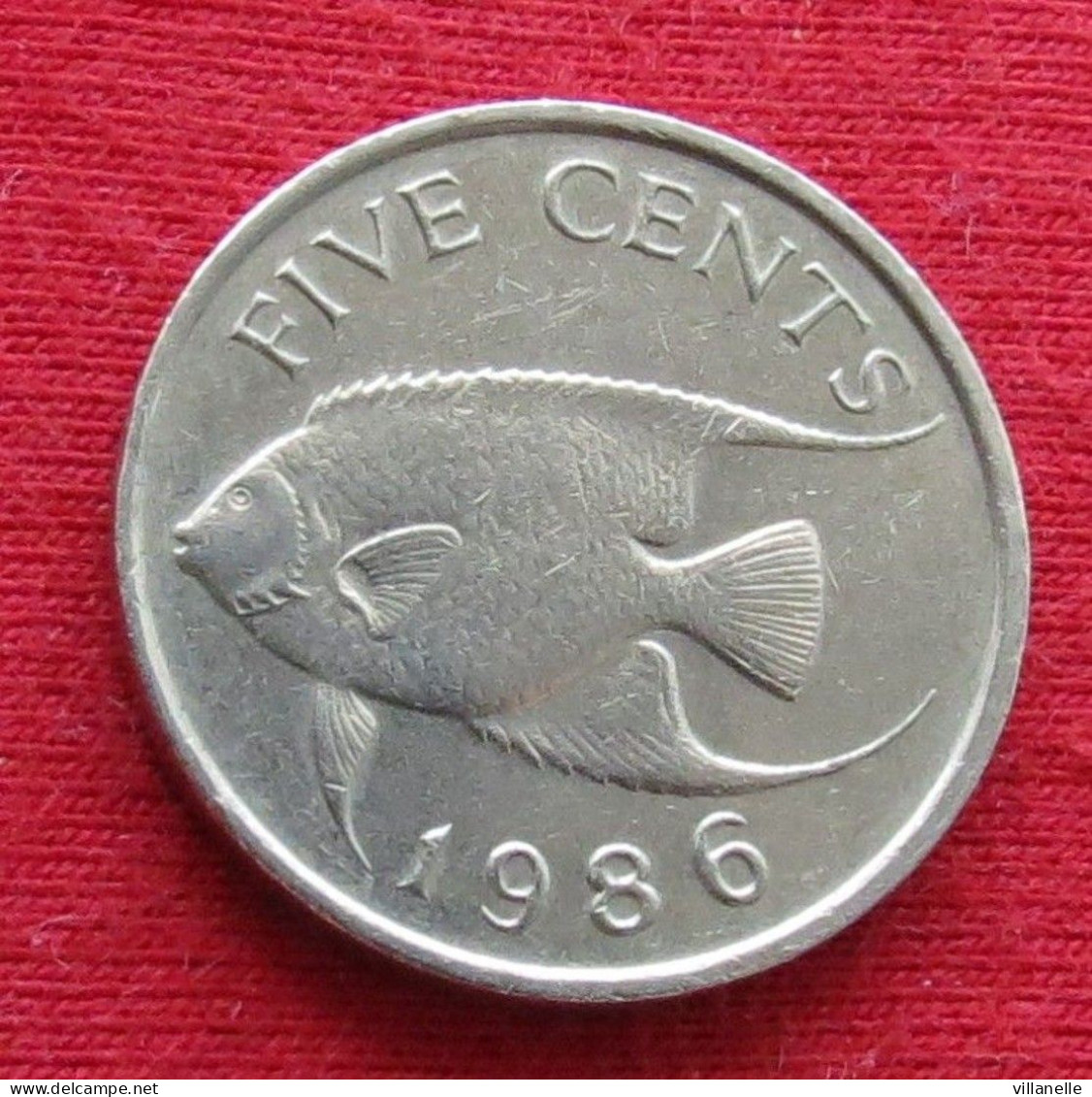 Bermuda 5 Five Cents 1986 KM# 45 Lt 1439 *VT Bermudes Bermudas - Bermudes