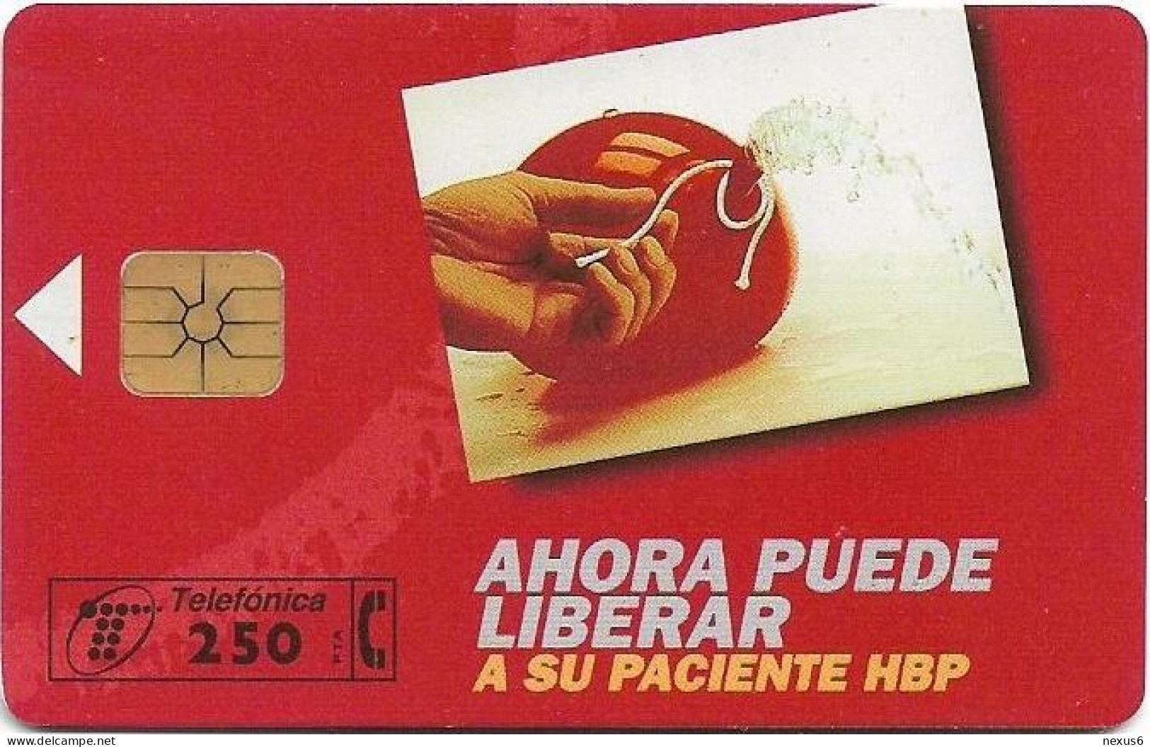 Spain - Telefonica - Abbott Urologia - P-144 - 08.1995, 9.100ex, Mint - Emissioni Private