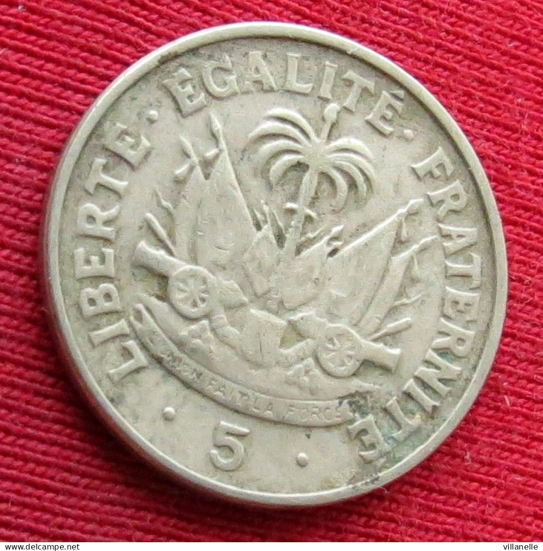 Haiti 5 Centimes 1958 #2 W ºº - Haïti