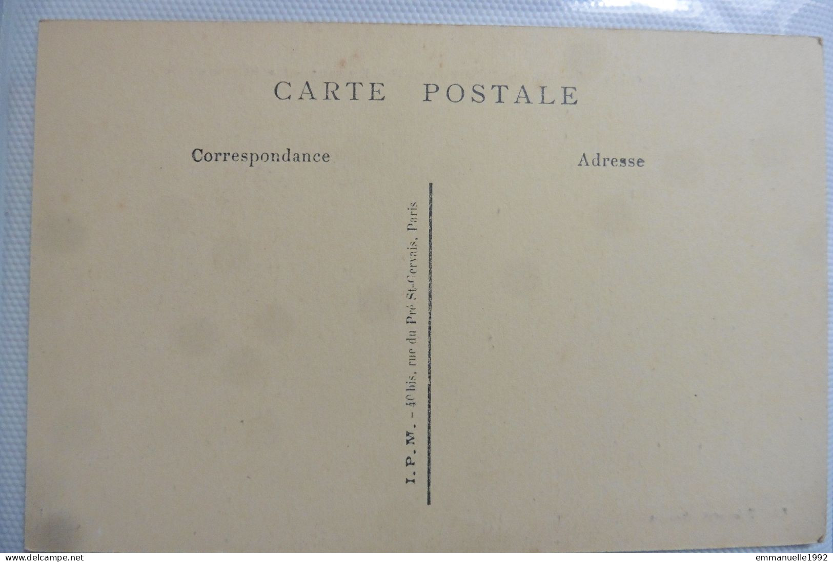 CPA Afrique Cameroun Douala - La Marine Vers 1910-1920 Edition Tabourel - Cameroun