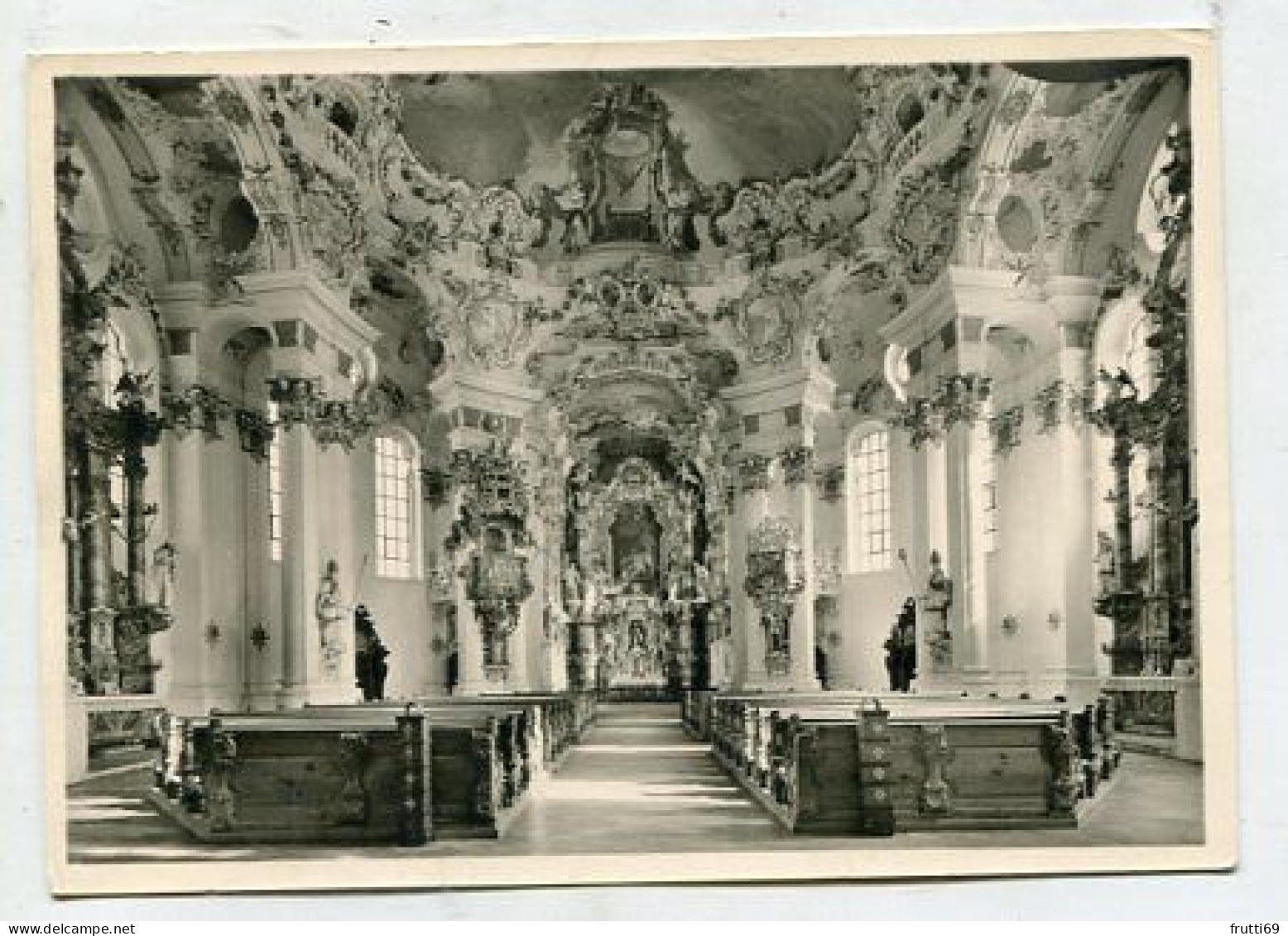 AK 161420 CHURCH / CLOISTER ... - Wies - Wallfahrtskirche Zum Gegeisselten Heiland - Chiese E Conventi