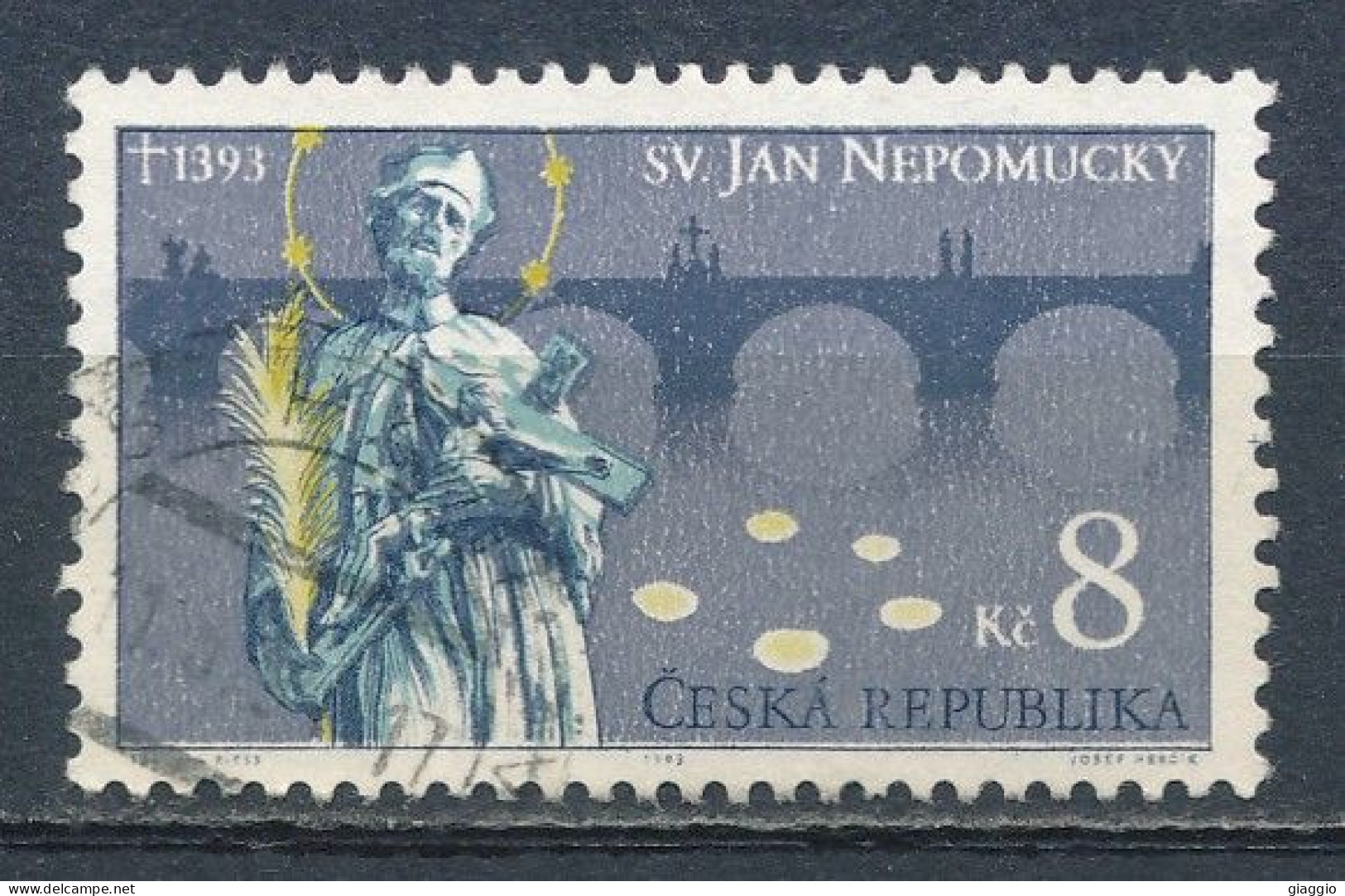 °°° CZECH REPUBLIC - Y&T N° 4 - 1993 °°° - Used Stamps
