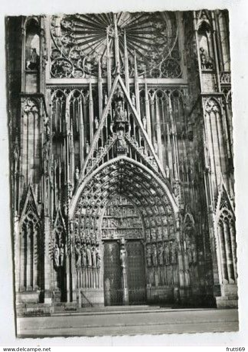 AK 161443 CHURCH / CLOISTER ... - Strasbourg - La Cathédrale - Grand Portail Et Rosace - Chiese E Conventi