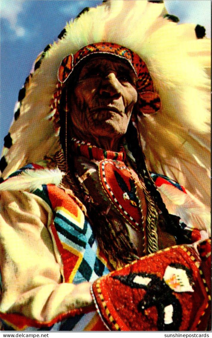 Canada Indian Chief Sitting Eagle Of The Stoney Indians - Otros & Sin Clasificación