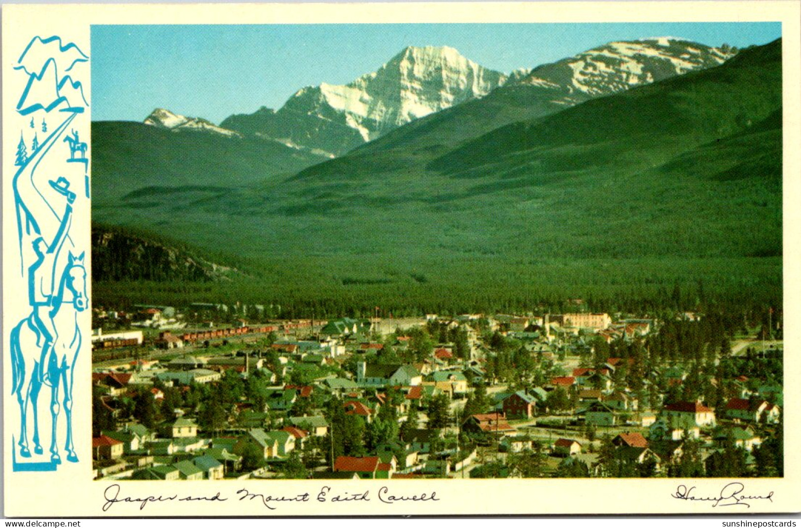 Canada Alberta Jaspewr And Mount Edith Cavell - Jasper