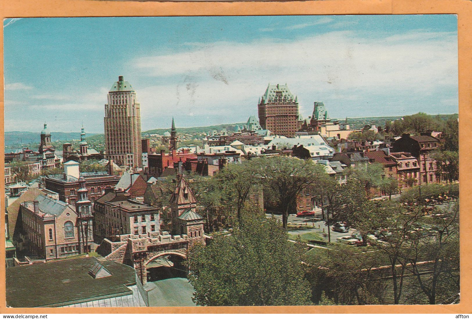 Quebec Canada Old Postcard - Québec - La Cité