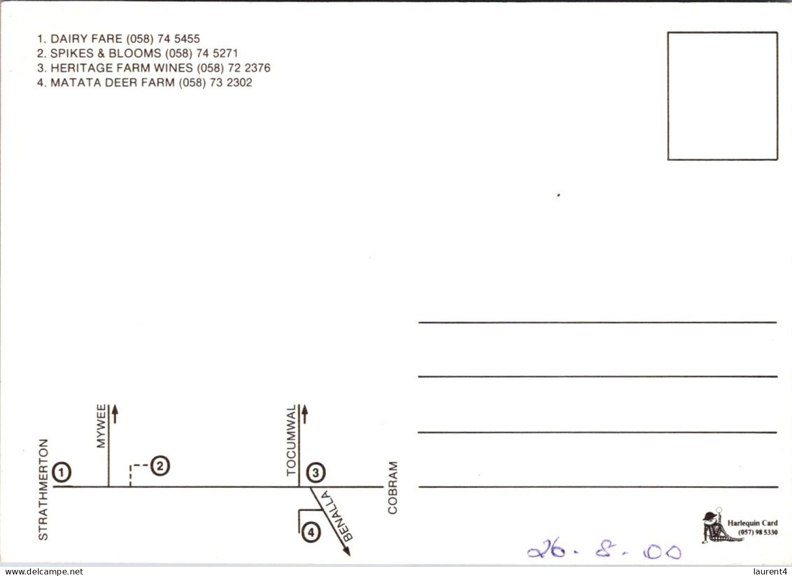 9-9-2023 (4 T 36) Australia - VIC - Cobram (Deer Farm - Flowers - Dairy - Wine Shop) - Other & Unclassified