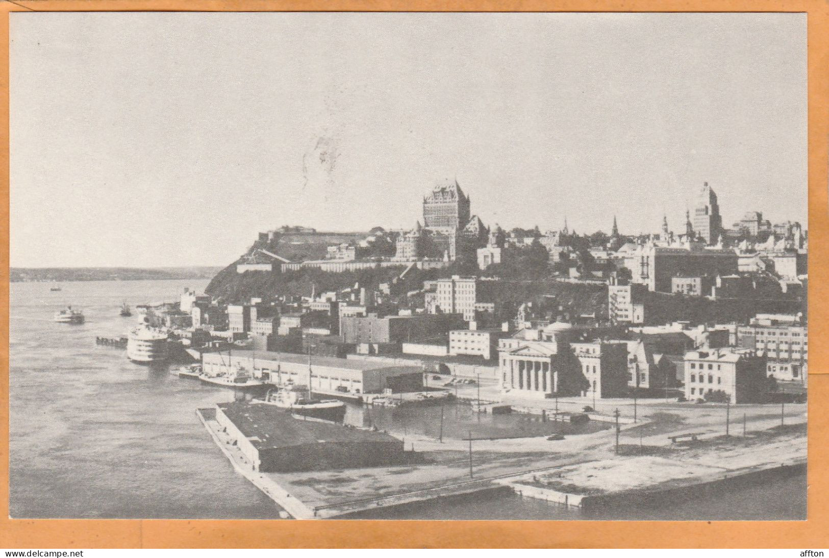 Quebec Canada Old Postcard - Québec - La Cité