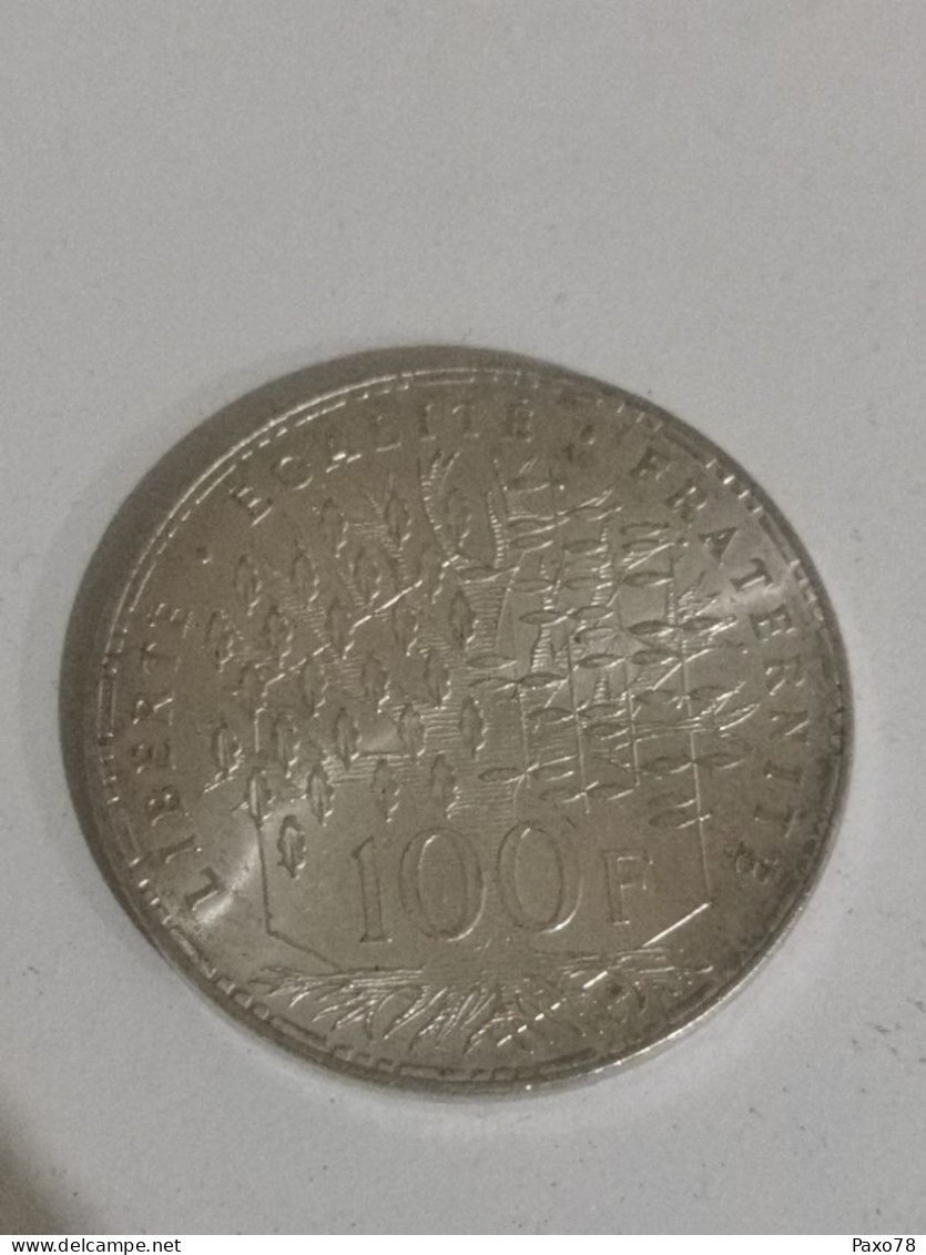France, 100 Francs Panthéon Argent 900‰ 1983 - 100 Francs