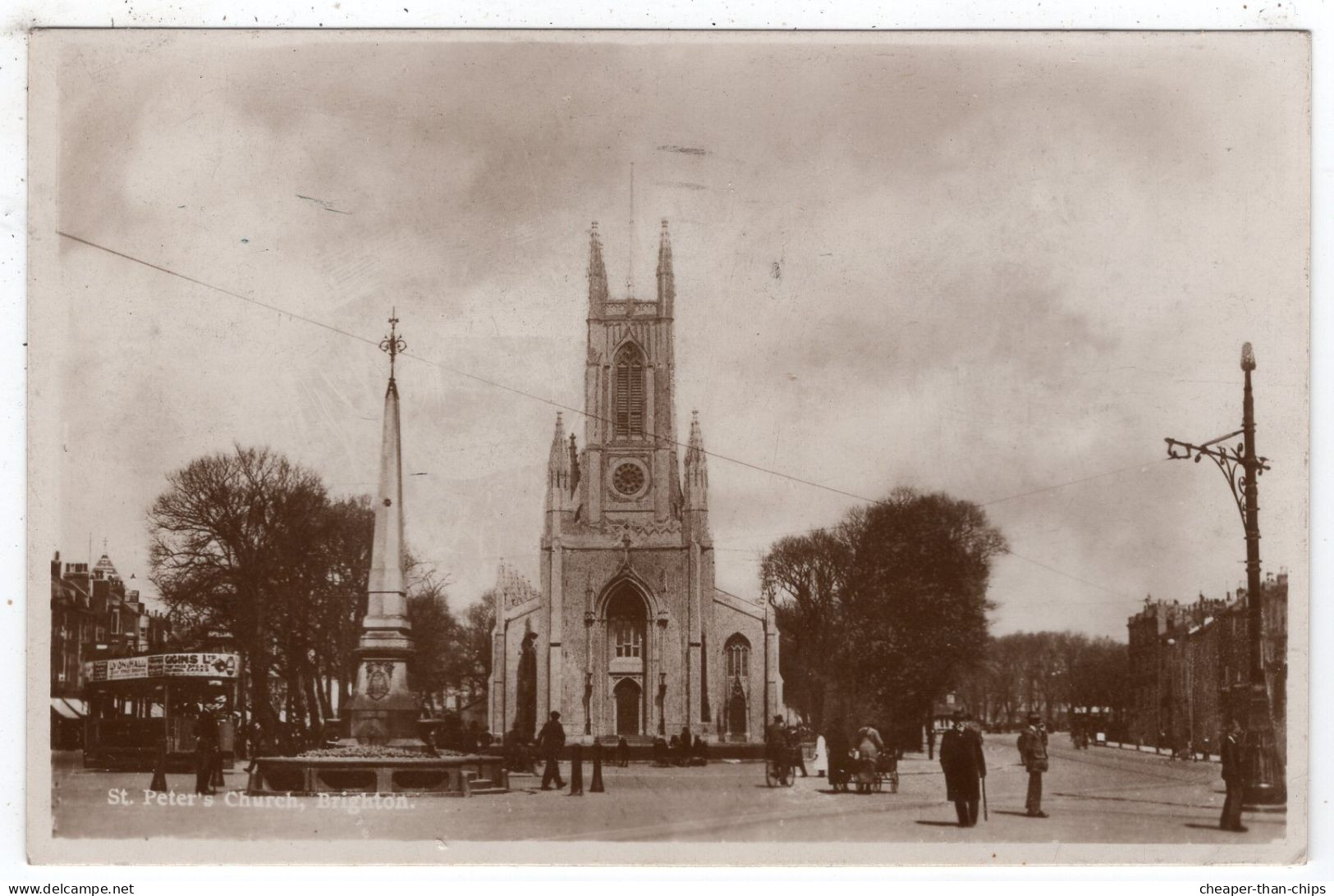 BRIGHTON - St. Peter's Church - Photographic Card - Brighton