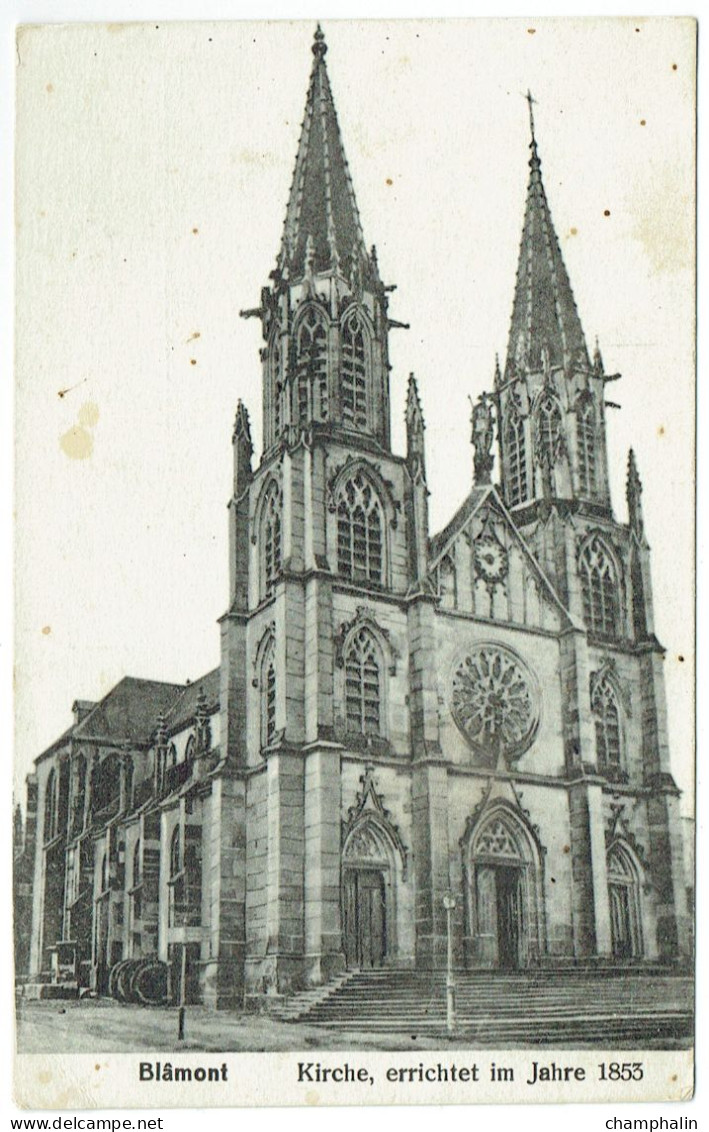 Blâmont - Kirche, Errichtet Im Jahre 1853 - Blamont