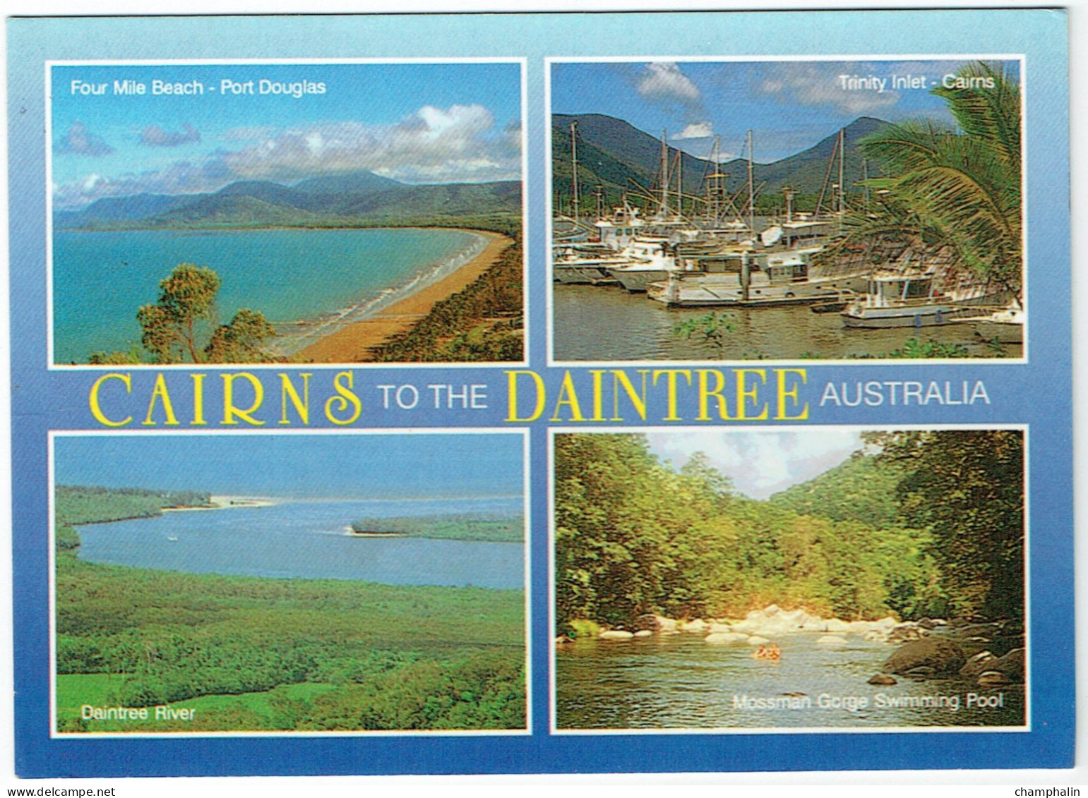 Cairns To The Daintree - Vues Diverses - Four Mile Beach Port Douglas Trinity Inlet Mossman Gorge Swimming Pool River - Far North Queensland