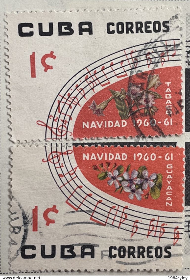 CUBA  - (0) - 1960 - # 649, 651 - Usati