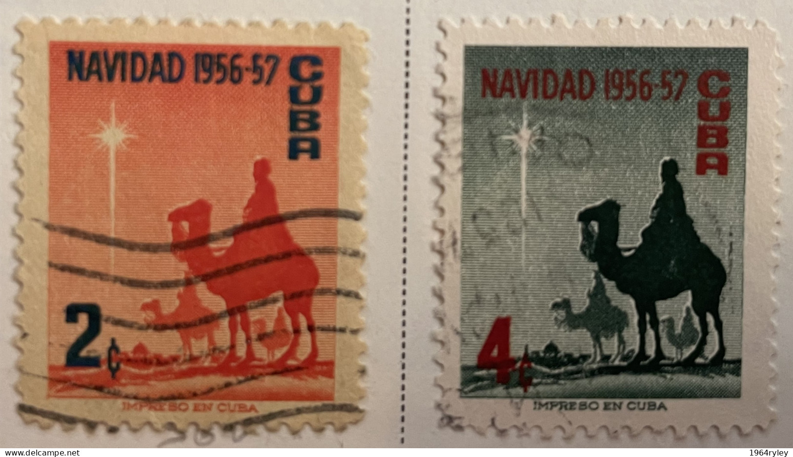 CUBA  - (0) - 1956 - # 562/563 - Gebruikt