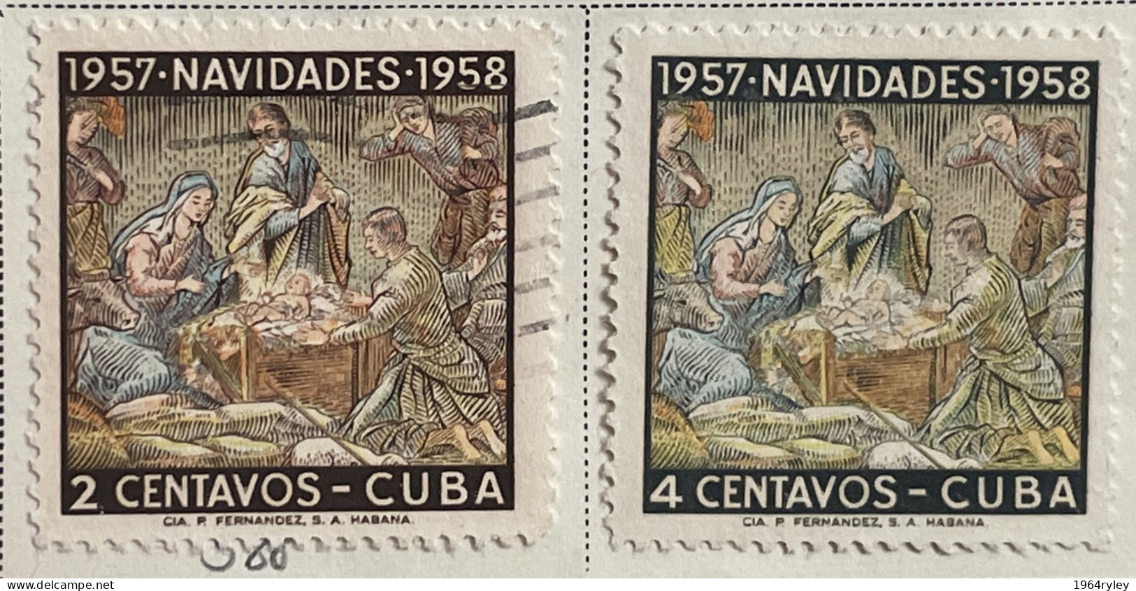 CUBA  - (0) - 1957 - # 588/589 - Usados