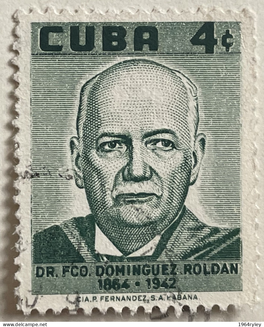 CUBA  - (0) - 1958 - # 591 - Used Stamps