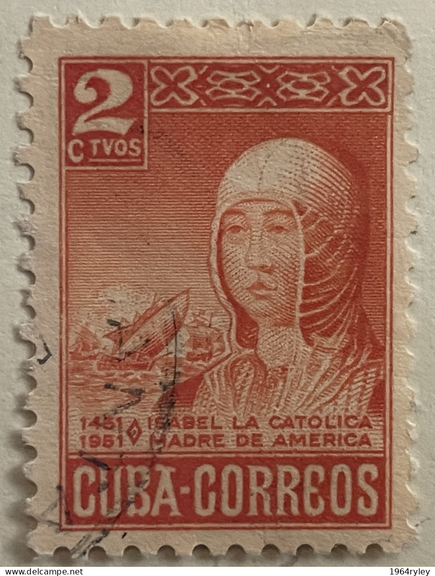 CUBA  - (0) - 1952 - # 473 - Usati