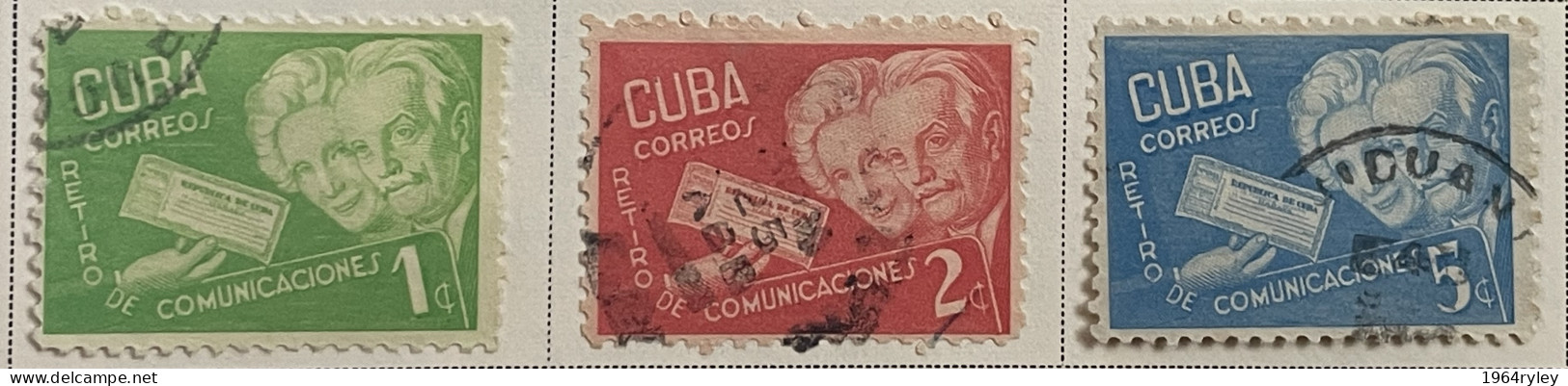 CUBA  - (0) - 1944 - # 384/385 - Oblitérés