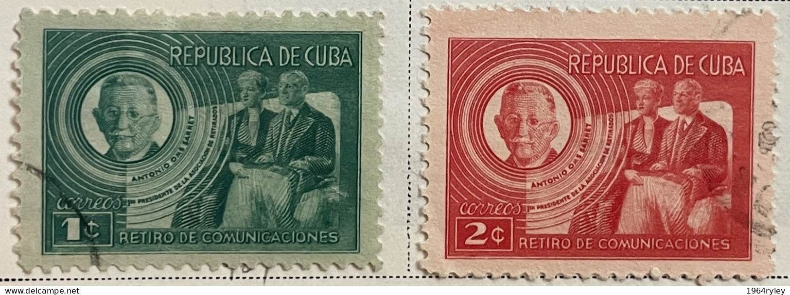 CUBA  - (0) - 1946 - # 415/416 - Used Stamps