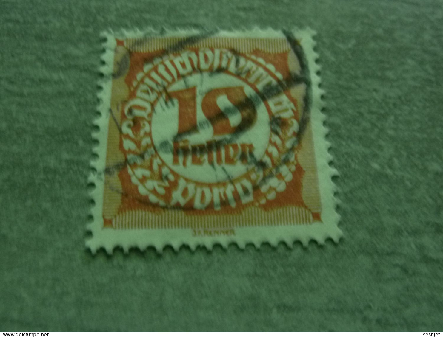 Deutsche Osterreich - Porto - 10 Heller - Rouge - Oblitéré - Année 1908 - - Revenue Stamps