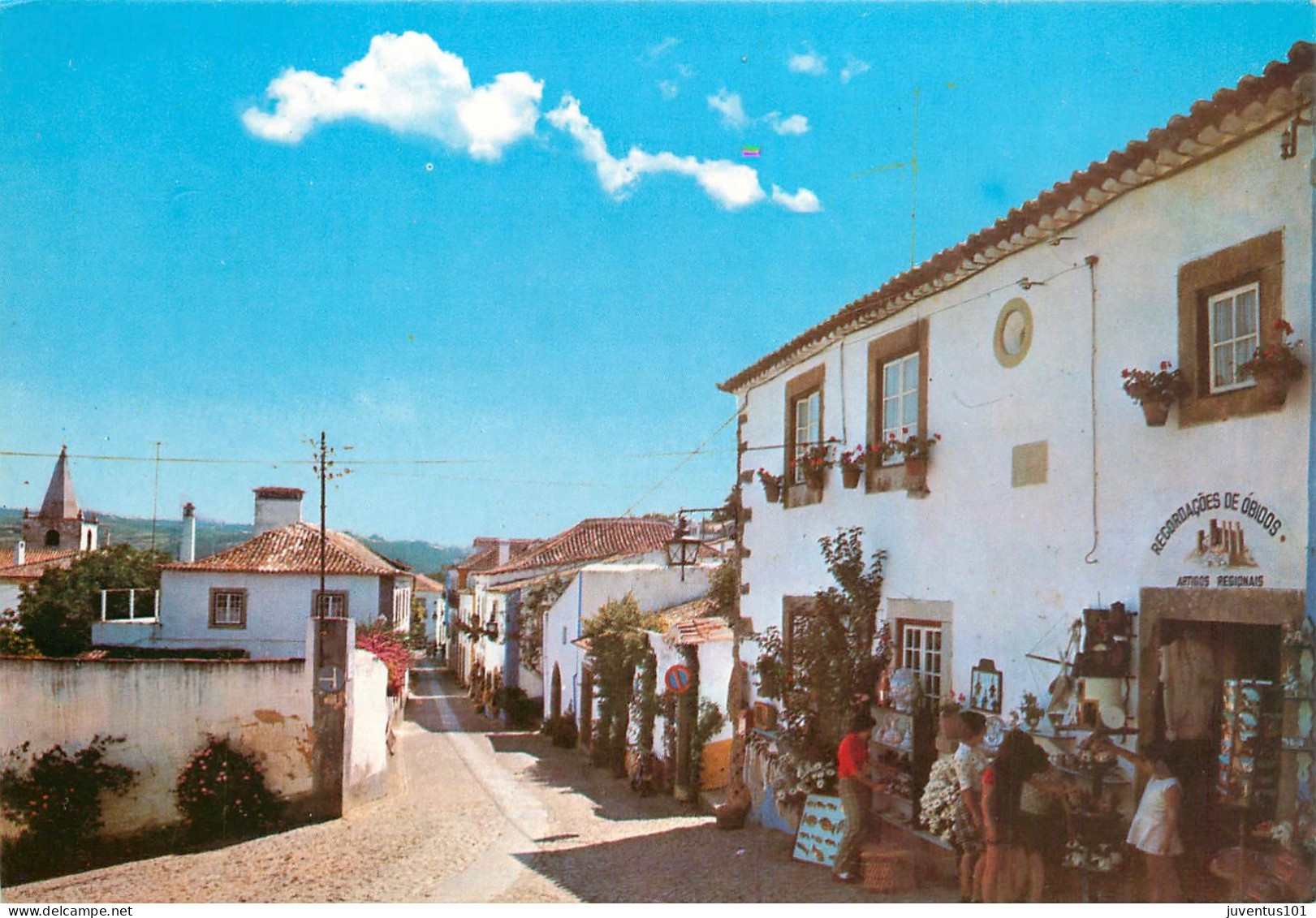 CPSM Obidos-Rua Direita       L2367 - Autres & Non Classés