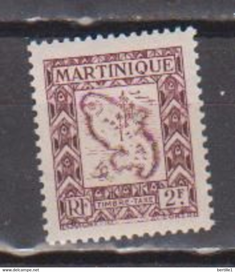 MARTINIQUE             N°  YVERT TAXE 31 NEUF AVEC CHARNIERES    ( CHARN  03/19 ) - Postage Due