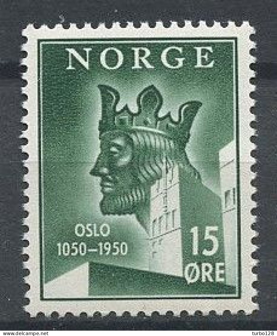 NORVEGE 1950 N° 317 ** Neuf MNH Superbe Fondation D'Oslo Roi Harold III Haardraade - Neufs