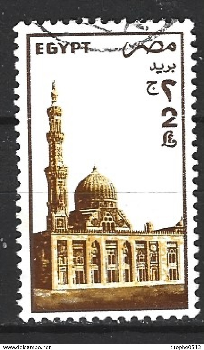 EGYPTE. N°1396 Oblitéré De 1989. Mosquée. - Mosquées & Synagogues