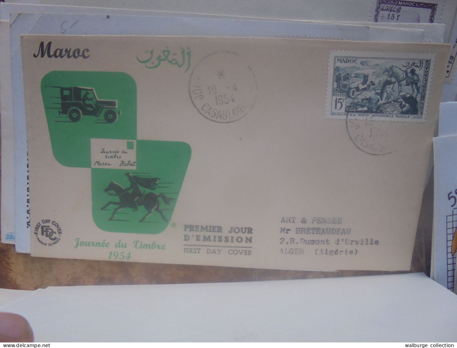 +++ALGERIE-TUNISIE-MAROC  BEAU LOT De 127 FDC+++ (Lire Ci-bas) - FDC