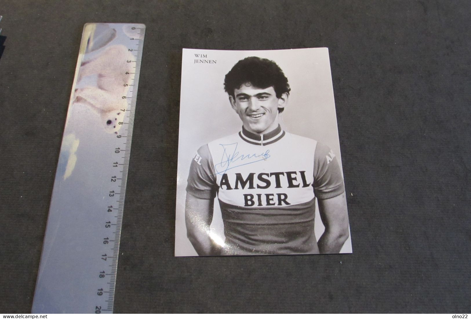 WIN  JENNEN - AMSTEL BIER - PHOTO/CARTE DEDICACEE - VOIR SCANS - Sportler