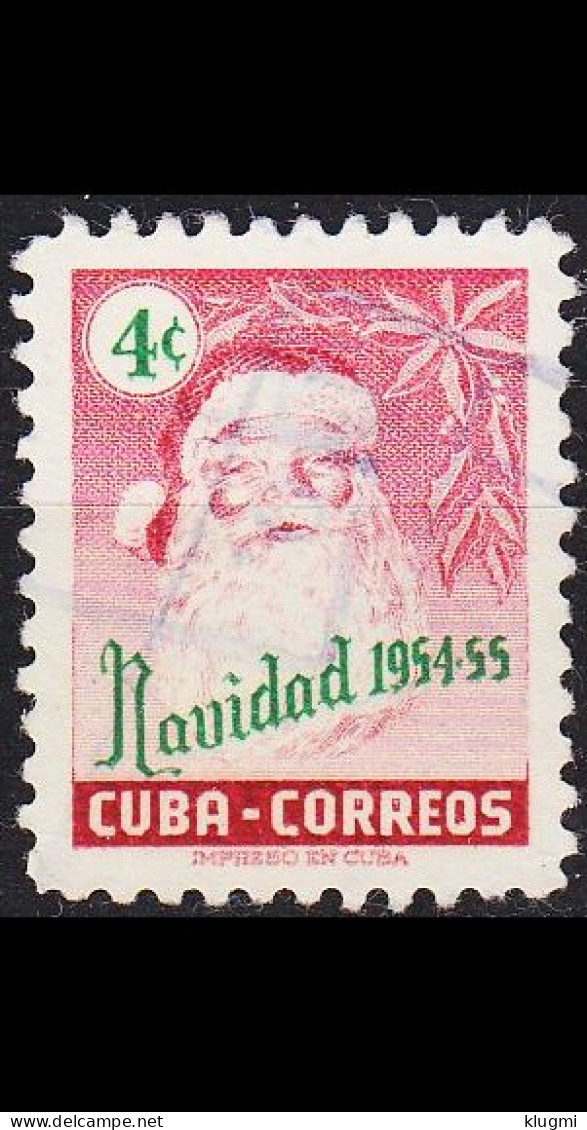 KUBA CUBA [1954] MiNr 0438 ( O/used ) Weihnachten - Oblitérés