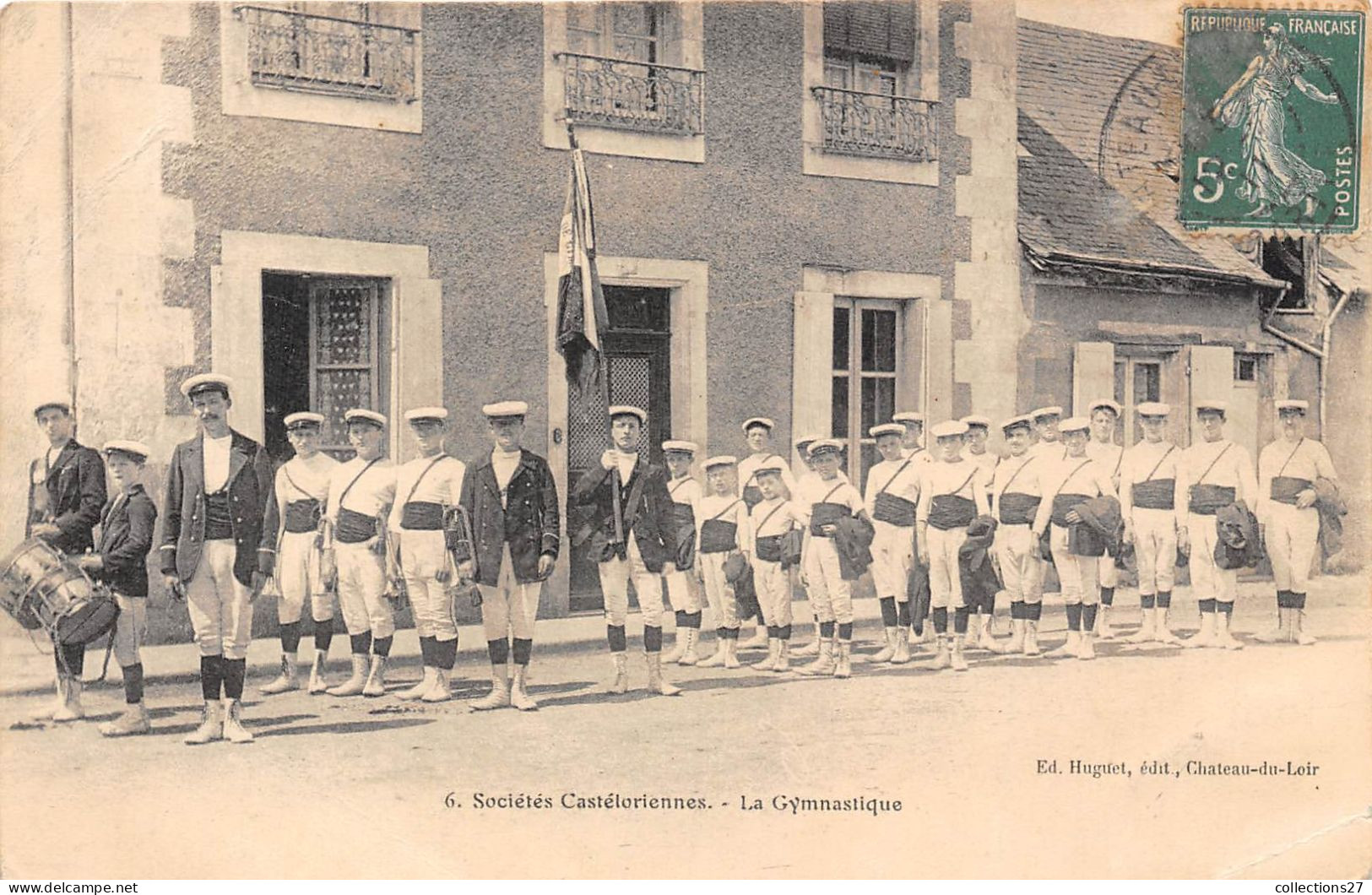 72-CHATEAU-DU-LOIR- STE CASTELORIENNES- LA GYMNASTIQUE - Chateau Du Loir