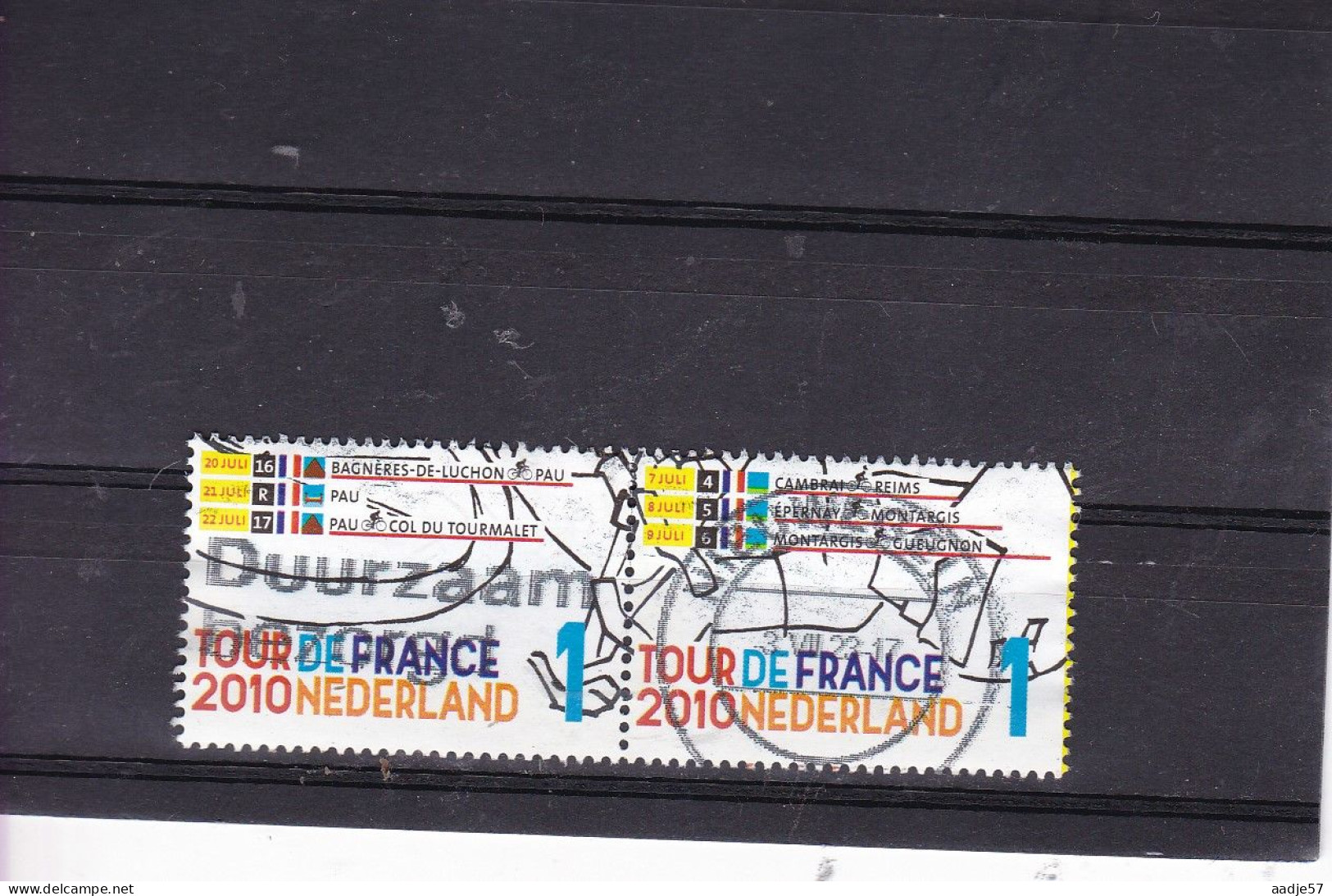 Netherlands Pays Bas 1999 2010 Tour De France Used - Oblitérés