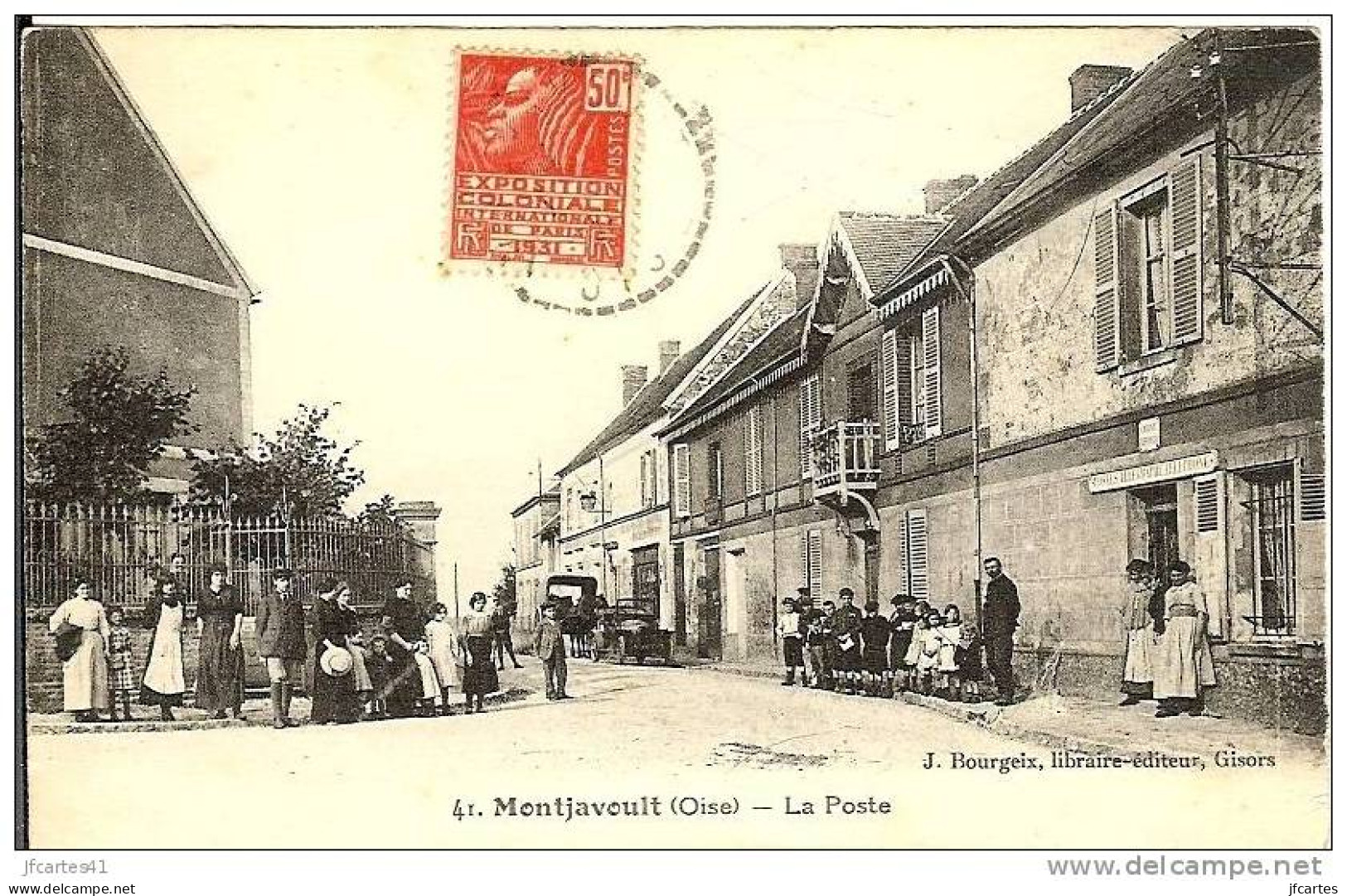 60 - MONTJAVOULT - La Poste - Montjavoult