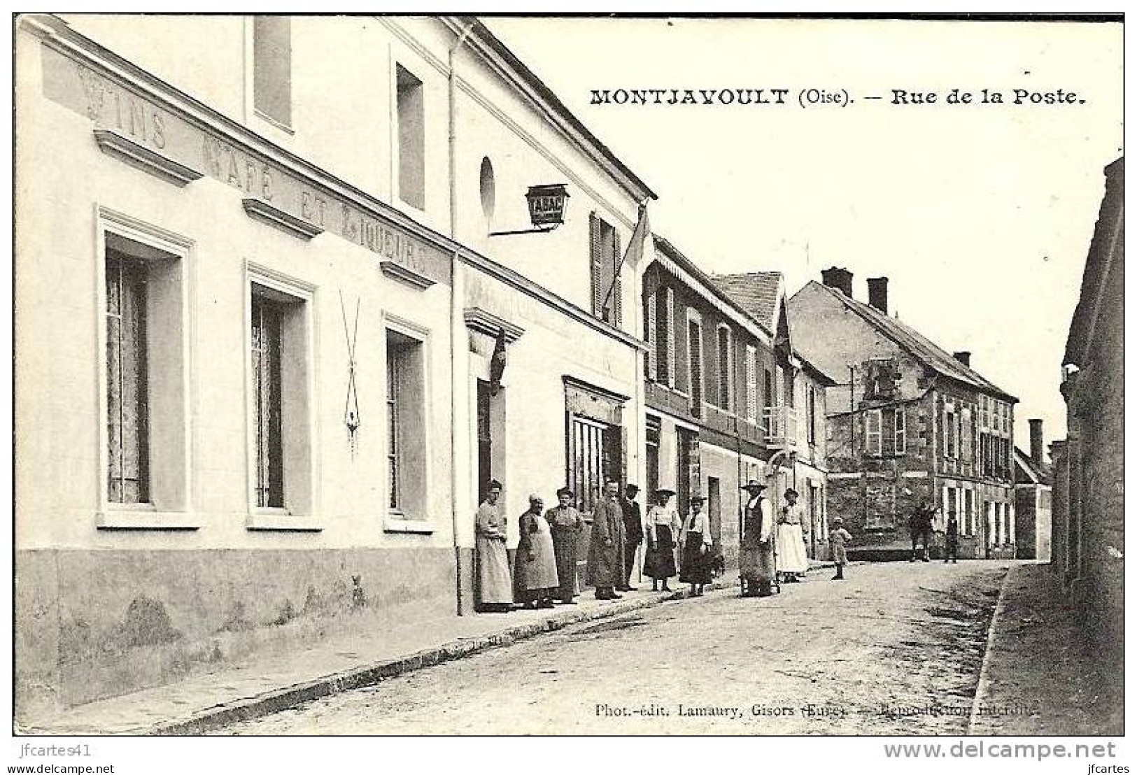 60 - MONTJAVOULT - Rue De La Poste - Montjavoult