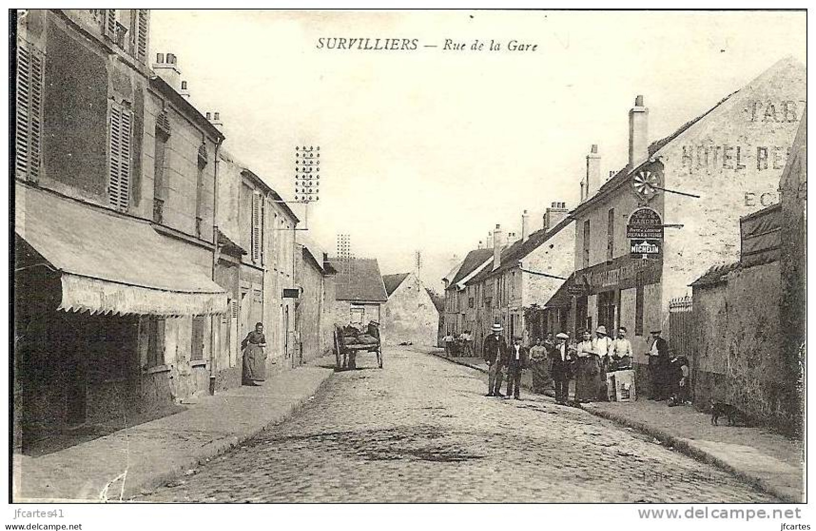 95 - SURVILLIERS - Rue De La Gare - Survilliers