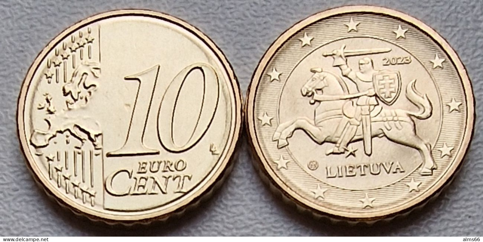 Eurocoins < Lithuania > 5+10 Cents 2023 UNC - Lithuania