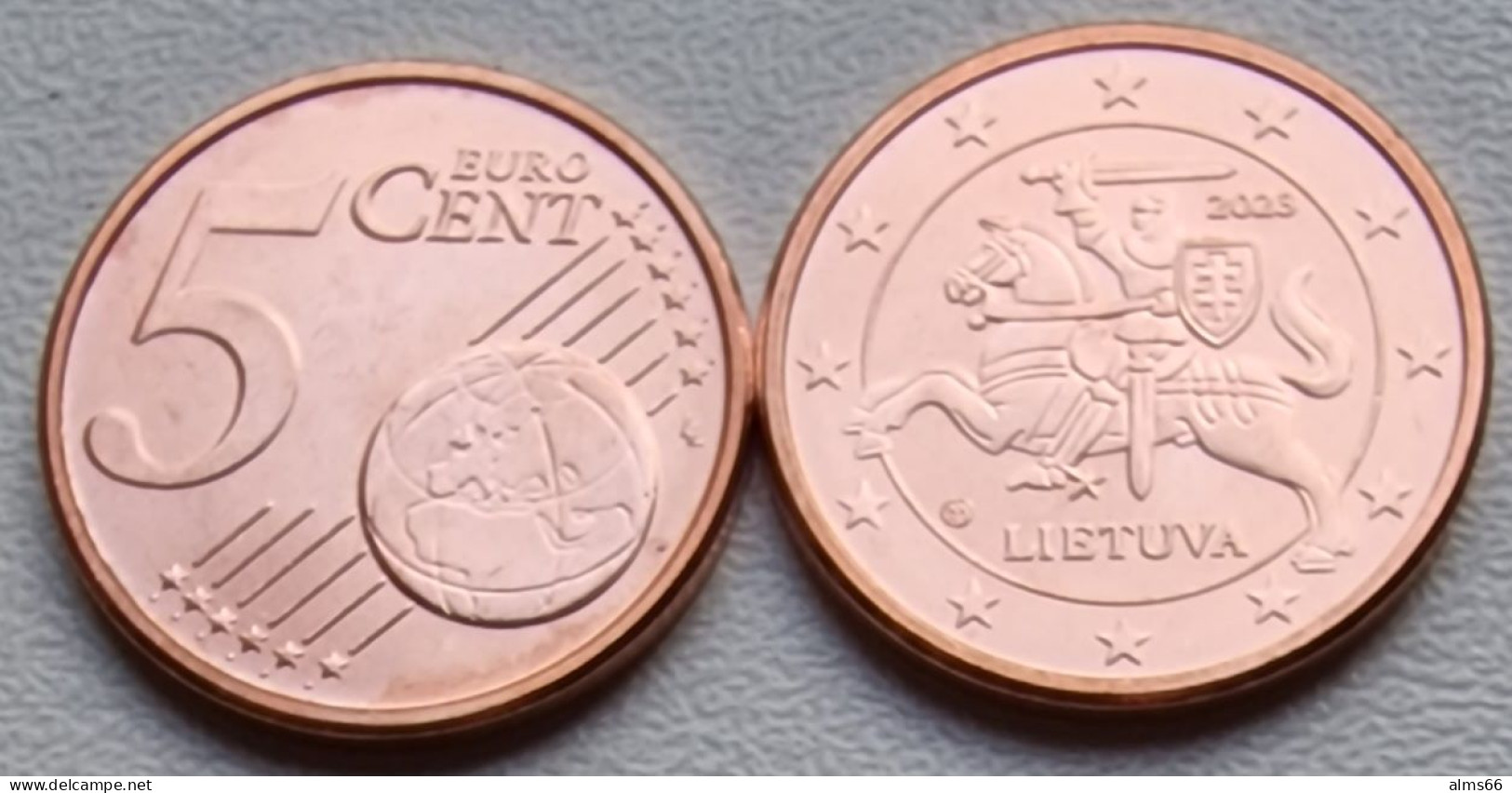 Eurocoins < Lithuania > 5+10 Cents 2023 UNC - Lituanie