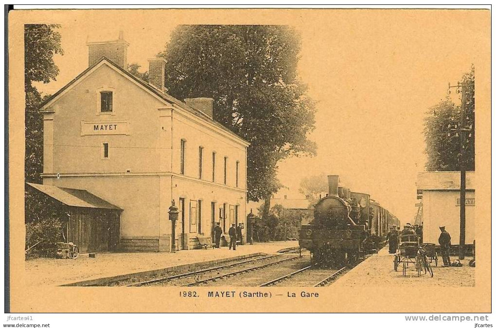 72 - MAYET - La Gare - Mayet