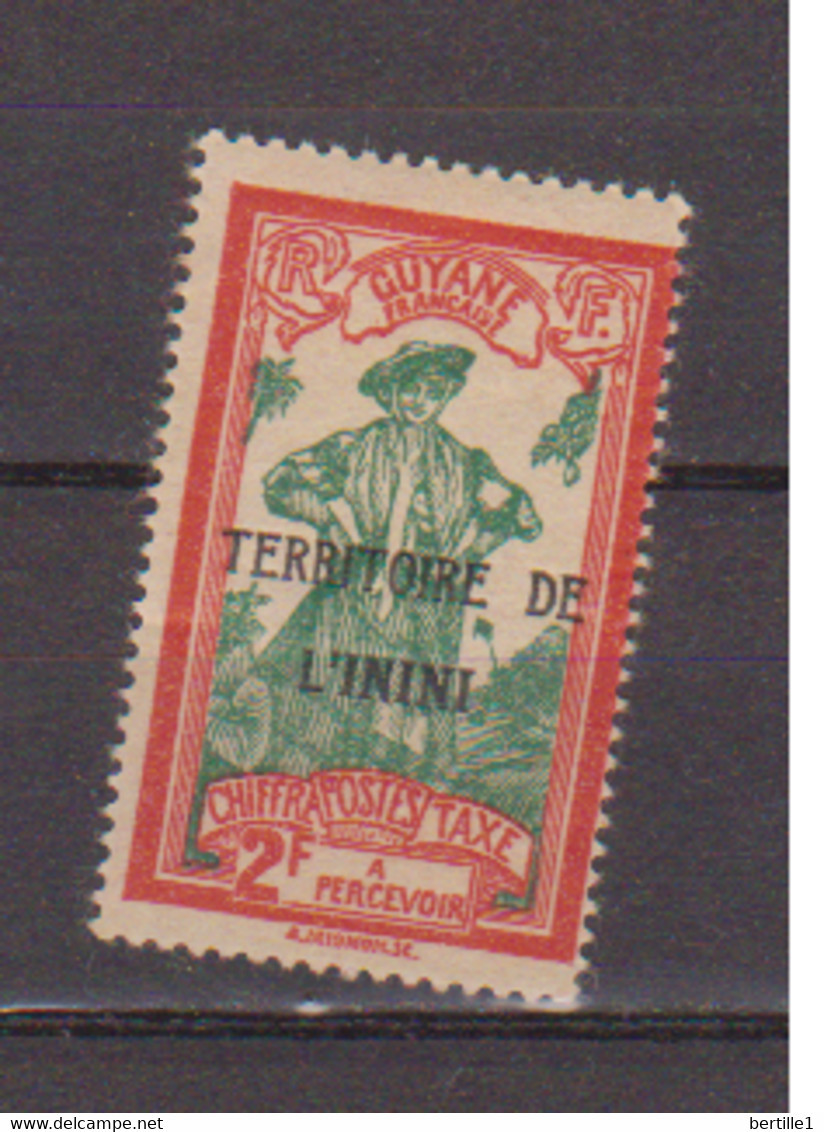 ININI          N°  YVERT  TAXE 8  NEUF AVEC CHARNIERES  ( CHARN /02/28 ) - Unused Stamps