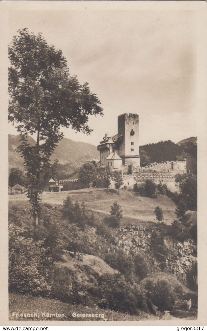 D4364) FRIESACH  - Kärnten - GEIERSBERG - Sehr Schöne Alte FOTO AK 1930 - Friesach