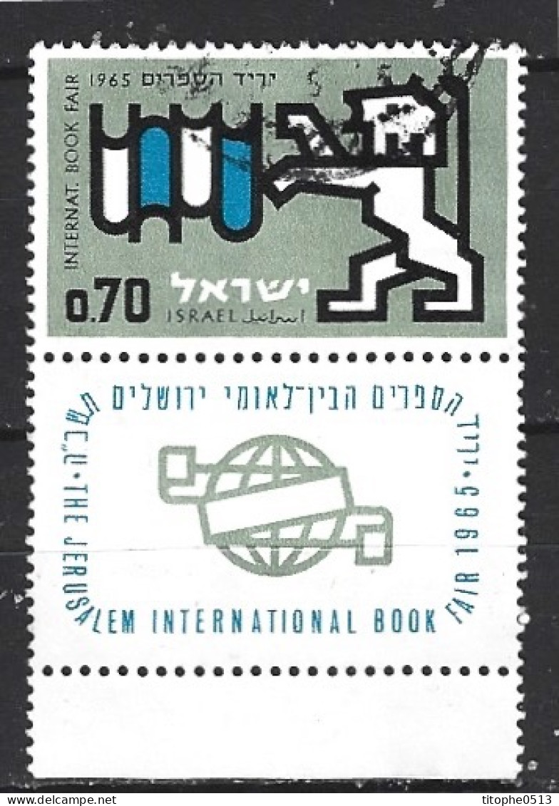 ISRAËL. N°287 Oblitéré De 1965. Foire Du Livre. - Used Stamps (with Tabs)
