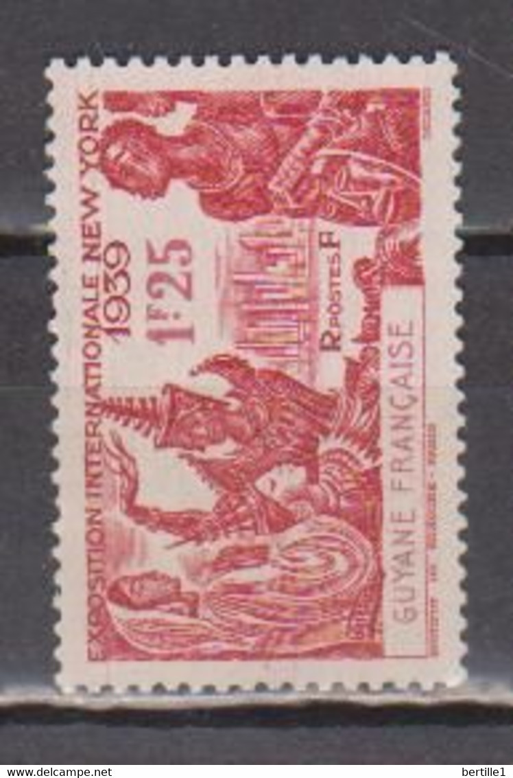 GUYANE        N°  YVERT 150   NEUF AVEC CHARNIERES  ( CHARN 01/39 ) - Neufs